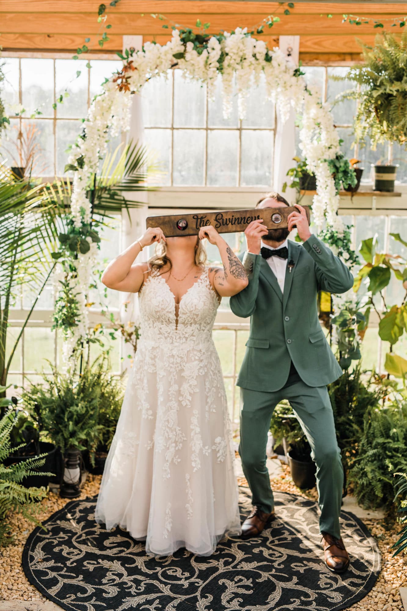 Virginia Greenhouse Elopement